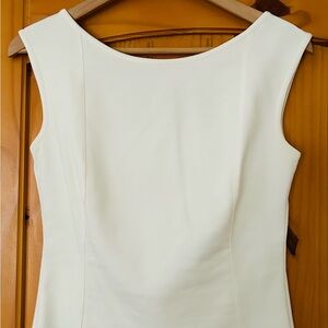 Akris Punto sleeveless blouse.